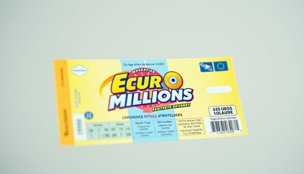 歐洲百萬彩票(EuroMillions)彩票圖片