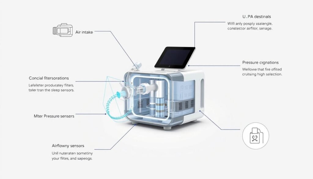 睡眠呼吸機功能展示