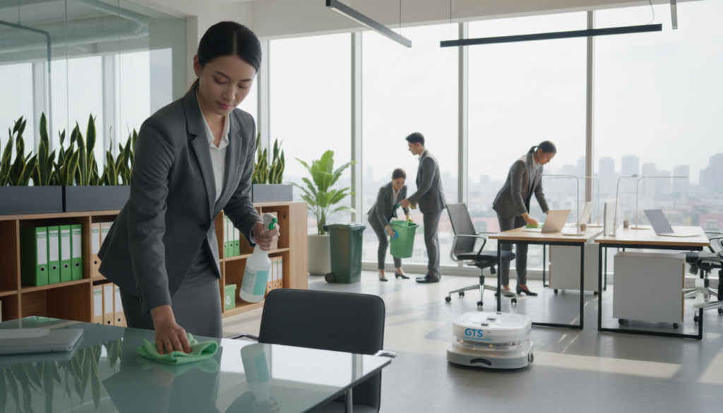 辦公室清潔, 寫字樓清潔