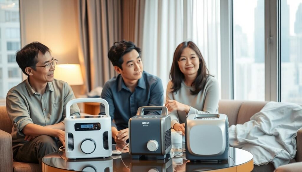 睡眠呼吸機, 呼吸機